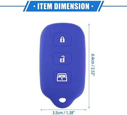 2 Pcs Key Fob Case Cover Compatible - Image 6