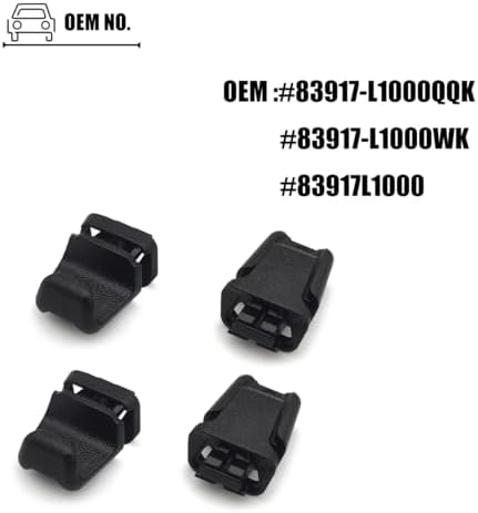 4PCS Rear Door Curtain Hooks Fit - Image 4