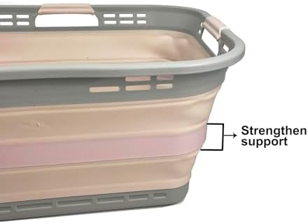 SAMMART 42L Collapsible Plastic Storage Basket - Image 4