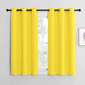 NICETOWN Bright Yellow Room Darkening Curtains by NICETOWN