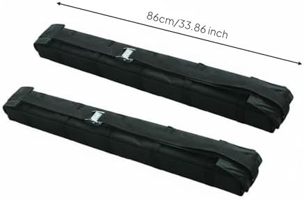 2 Pieces Soft Roof Rack Car Roof Pad Portable Roof Carrier Rack Pads - Image 4
