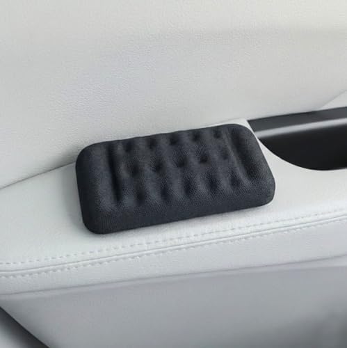 Car Elbow Rest Pads for Door Armrest & Center Console, Memory Foam 2-Pack by Maxby