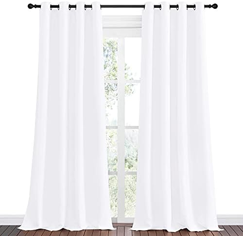 NICETOWN White Curtains for Sliding Door - Image 3