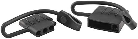 CURT 58761 Vehicle and Trailer-Side 4-Pin Flat Wiring Harness Dust Covers by CURT