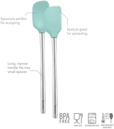 Tovolo Flex Core Silicone Spatula Spoonula Set of 2 - Image 4