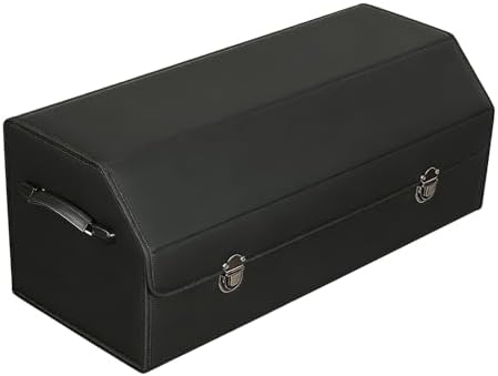 Car Trunk Organizer Leather Storage Box by JZAHYUKCover
