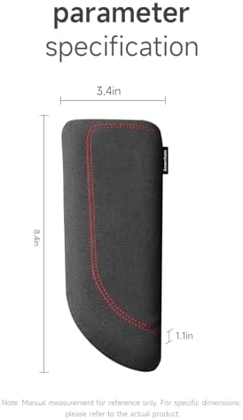 Italian Alcantara Style Fur Car Elbow Rest Pad - Image 5