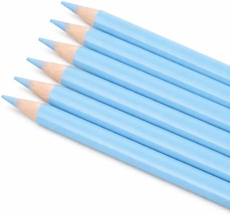 Mandala Crafts Light Blue Water Soluble Fabric Pencils - Image 2
