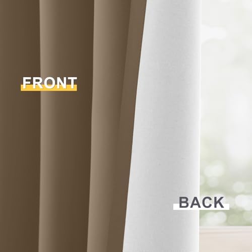 Yakamok Khaki Blackout Curtains 63 Inches Long - Image 5