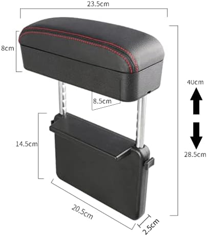 Car Console Armrest Box Arm Rest Height Adjustable Comfort Elbow Pad Universal - Image 6