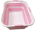 SAMMART 42L Collapsible Plastic Storage Basket by SAMMART