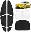 KUST Car Window Shades for Tesla Model S 2012-2025 2026 Windshield Sun Shade by KUST