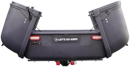 Let's Go Aero GearSpace Slideout Hitch Cargo Carrier -Dark Gray - Image 2