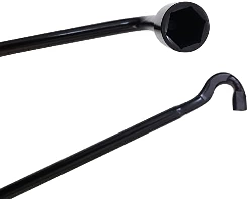 Spare Tire Lug Wrench Tool Kit Set Replacement Fit - Image 5