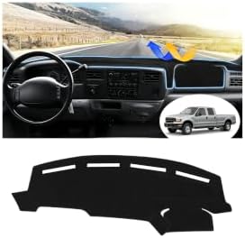 FIILINES Dash Cover for 1999-2004 Ford F250 F350 F450 Super Duty, Dashboard Mat by FIILINESBuyNow