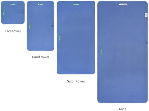 MICROFI Waffle Weave Bath Towel Set, Microfiber, 4 Pieces, Quick Dry, - Image 6