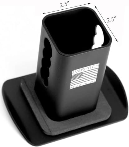 2.5" Blank Metal Hitch Cover - Image 2