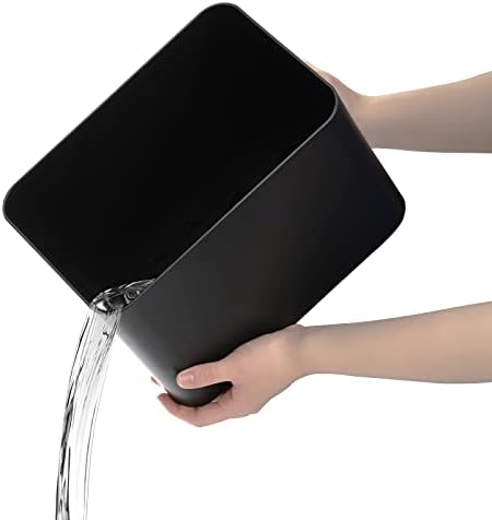 Elsjoy Black Umbrella Stand, Entryway Umbrella Organizer, Compact and Efficient - Image 5