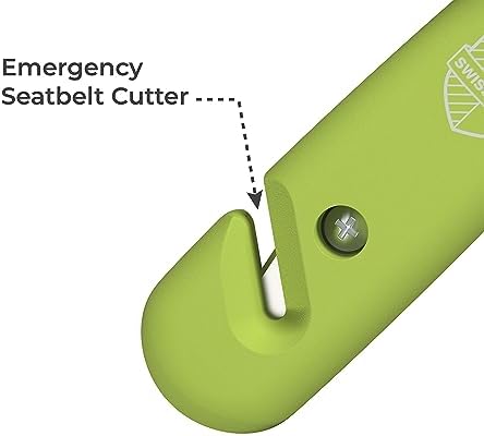 Swiss Safe Car Safety Hammer Window Breaker Tool - Image 3