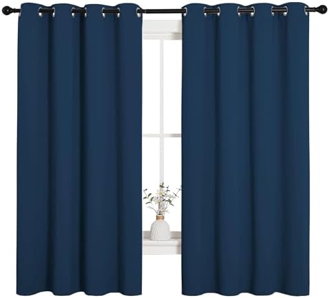 NICETOWN Moroccan Blue Blackout Curtains - Image 2
