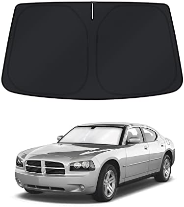 KUST Windshield Sun Shade for 2006–2010 Dodge Charger Window Accessories Shade by KUST