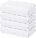 Homaxy Microfiber Waffle Weave Kitchen Towels, 4 Pack by Homaxy
