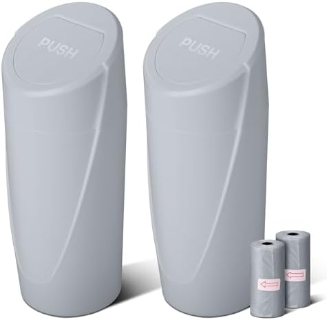 Car Trash Can Bin with Lid by SGLRT