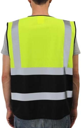 Dib Safety Hi Vis Reflective Safety Vest - Image 2