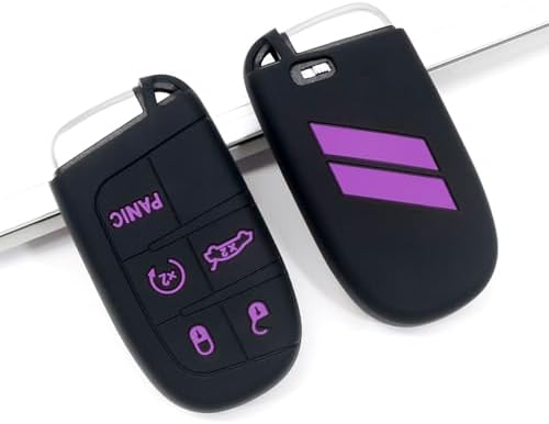 Key Fob Cover for Dodge Accessories 5 Button Key Fob Case - Image 3
