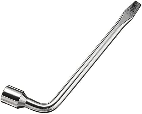 17mm Car Spare Tire Wrench, L-type Hexagon Slotted End Socket Repair Tool Car - Image 2
