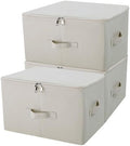 3-Pack Collapsible & Stackable Rigid Storage Organizer Bins by iwillCREATEPRO