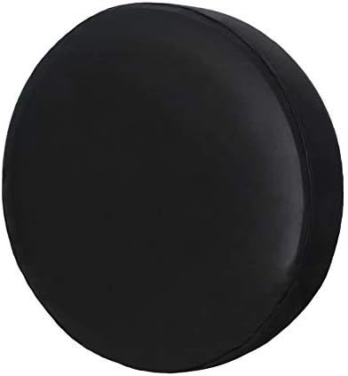 Black Spare Tire Cover for Jeep Liberty Wrangler by HEALiNK