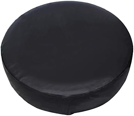 Black Spare Tire Cover for Jeep Liberty Wrangler - Image 6