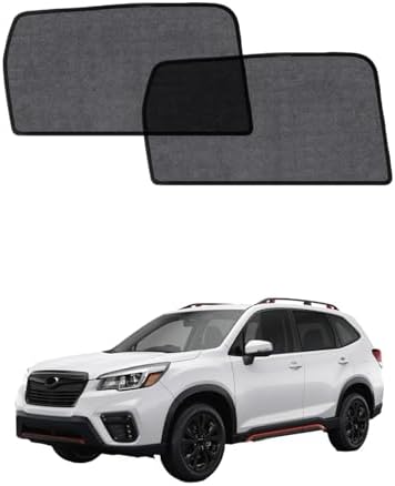 Car Window Shade for Forester 2019-2024, 2 Pack UV & Glare Protection, by Unknown