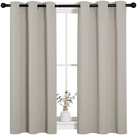 NICETOWN Natural Room Darkening Curtains - Image 2