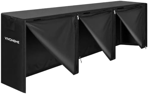 VIVOHOME 12ft Waterproof Outdoor Firewood Log Rack Cover by VIVOHOME