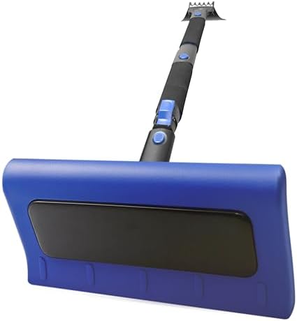 EcoNour 49" Snow Broom with Ice Scraper by EcoNour