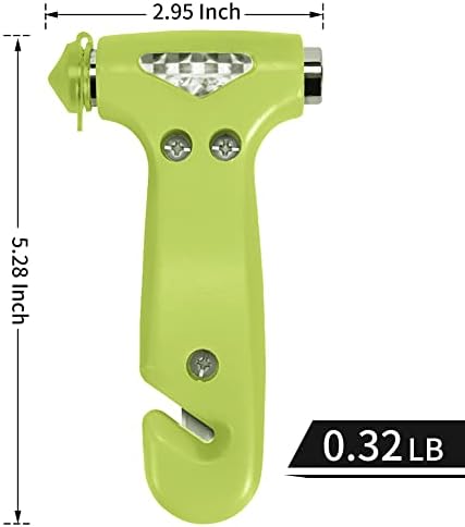 MOTORBUDDY 2-Pack Car Safety Hammer, Auto Emergency Escape Hammer - Image 3
