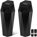 Car Trash Can with Lid, 30 Trash Bags, 2 Pack by OUDEW