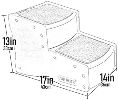 Pet Gear Easy Step II Pet Stairs, Light Sand, 2 Step - Image 2