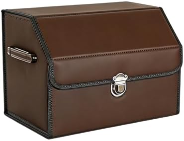 Leather Storage Box Car Trunk Organizer by JZAHYUKCover