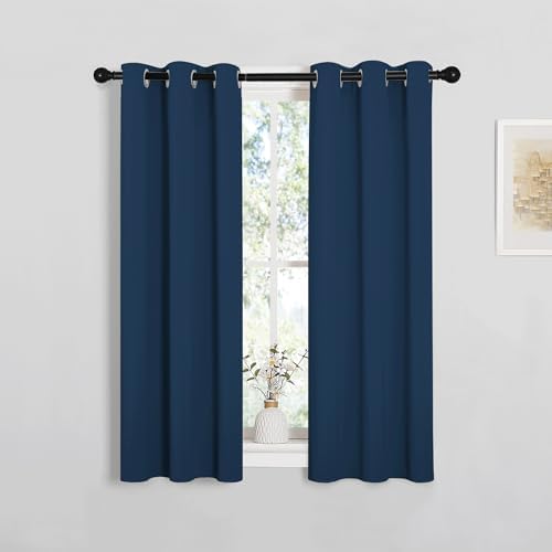 NICETOWN Window Curtain Panels, Thermal Insulated Solid Grommet Blackout by NICETOWN