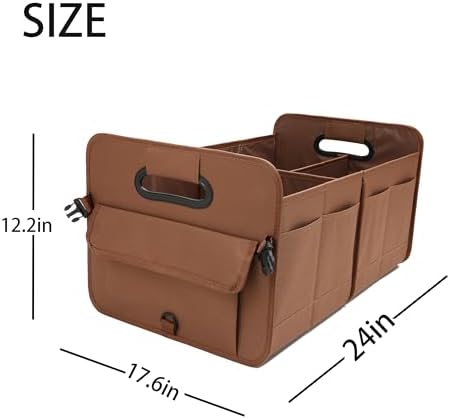 AOKJOY Car Trunk Organizer, Adjustable, 600D Oxford Cloth Material - Image 3