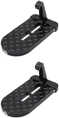 Car Door Step for Easy Roof Access -Multi-Foldable Aluminum Alloy Car Step Hook by YCeru