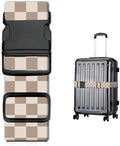 Luggage Straps for Suitcases, Heavy Duty Travel Belt by JYCardPKT