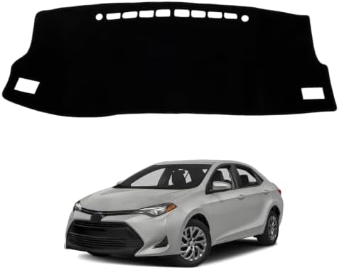 Dash Cover Mat Compatible with Toyota Corolla 2019 2020 2021 2022 2023 2024 by HPEVA