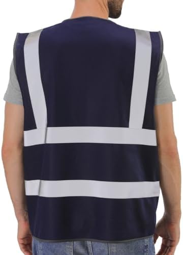 Dib Safety Hi Vis Reflective Safety Vest - Image 2