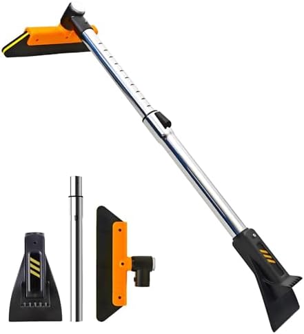 COMOWARE Telescoping 2-in-1 Snow Broom & Ice Scraper by COMOWARE