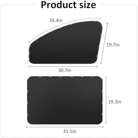 Magnetic Car Window Shades - Image 5
