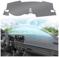 Cartist Gray Dash Cover for 2022-2025 2026 Honda Civic Dashboard Cover by cartist